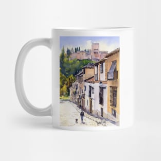 Calle Victoria, Granada Mug